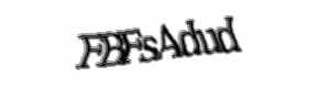 Security check image, please type the characters shown